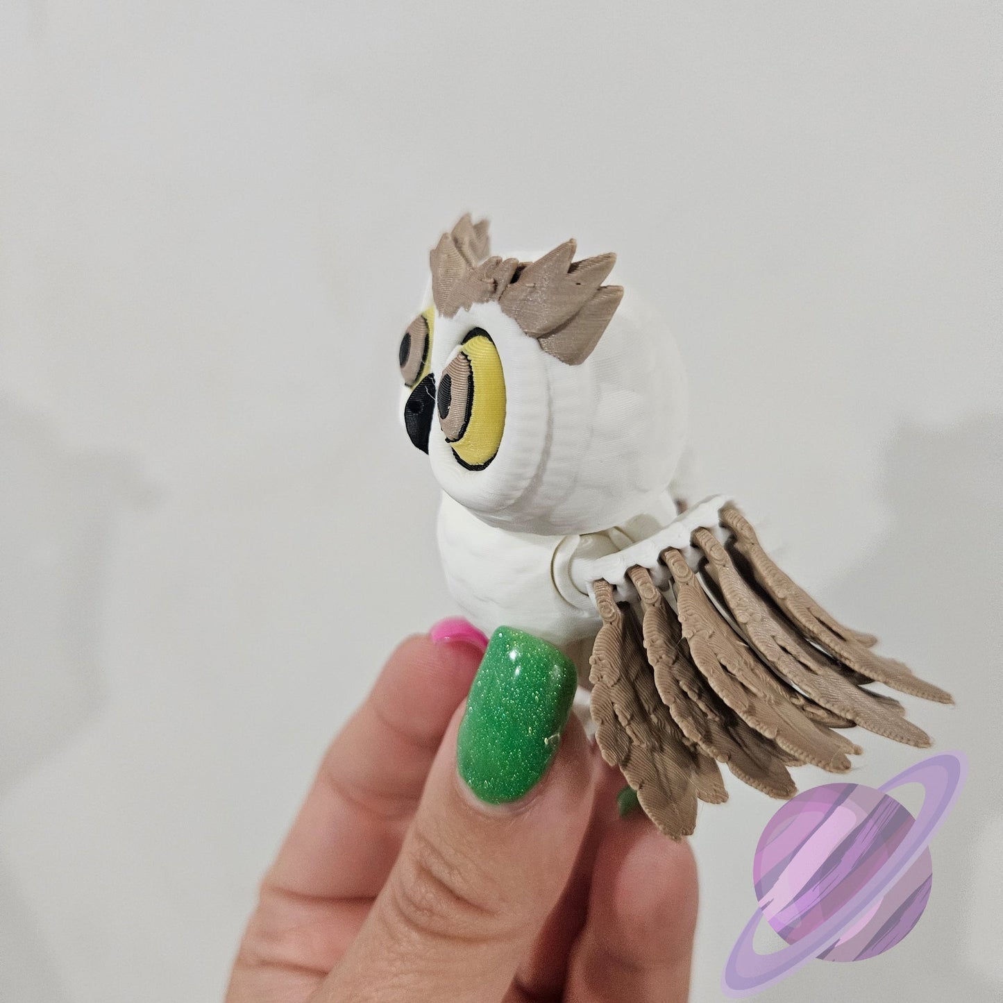HOOT OWL-3D PRINTED STRAW BUDDY - Like A Duchess