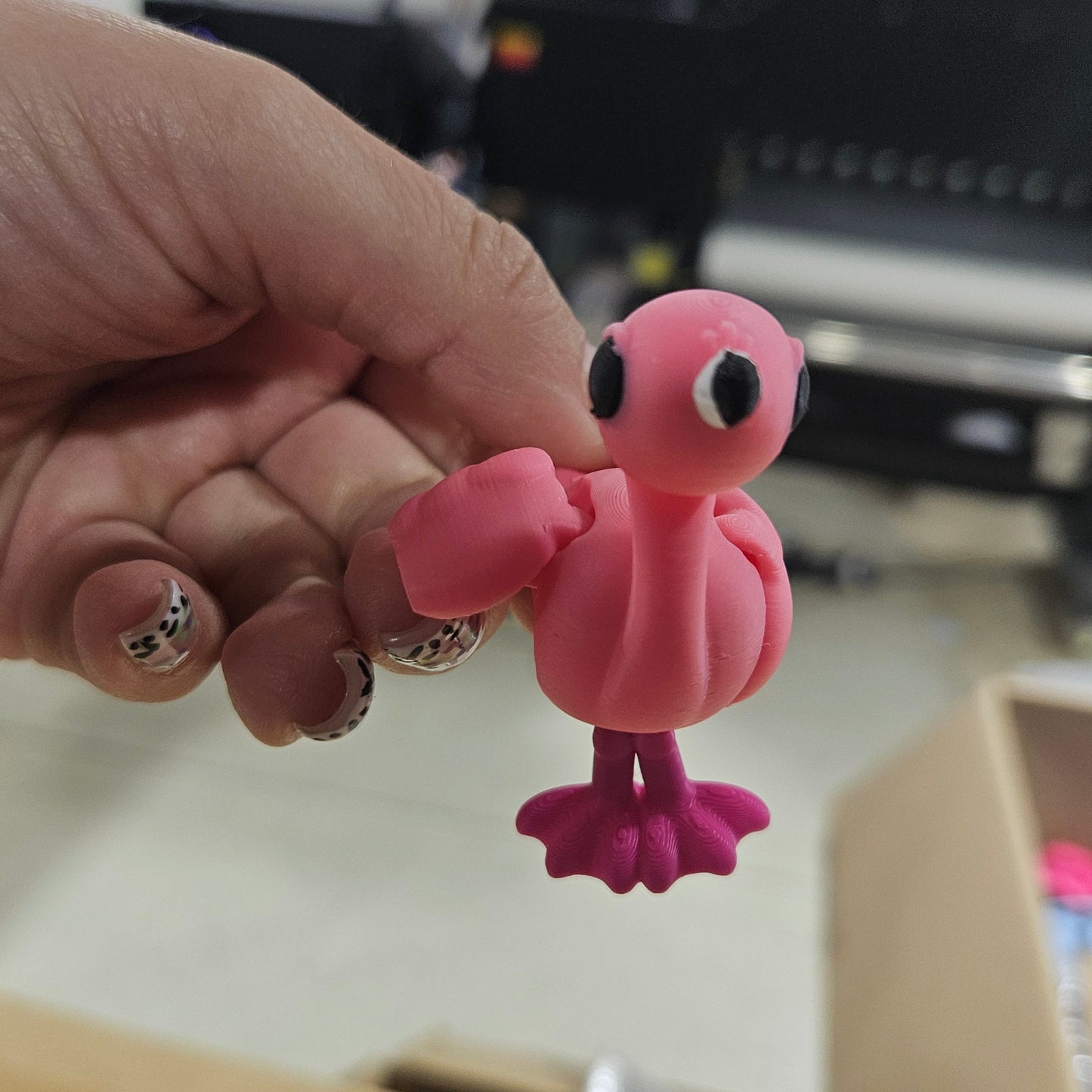 PINK FLAMINGO-3D PRINTED STRAW BUDDY - Like A Duchess