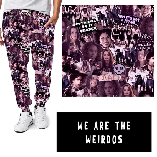 NOSTALGIC WEIRDOS RUN-WE ARE THE WEIRDOS LEGGINGS/JOGGERS - Like A Duchess