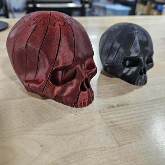 COLORFUL FIDGET SKULL- 3D PRINTED - Like A Duchess