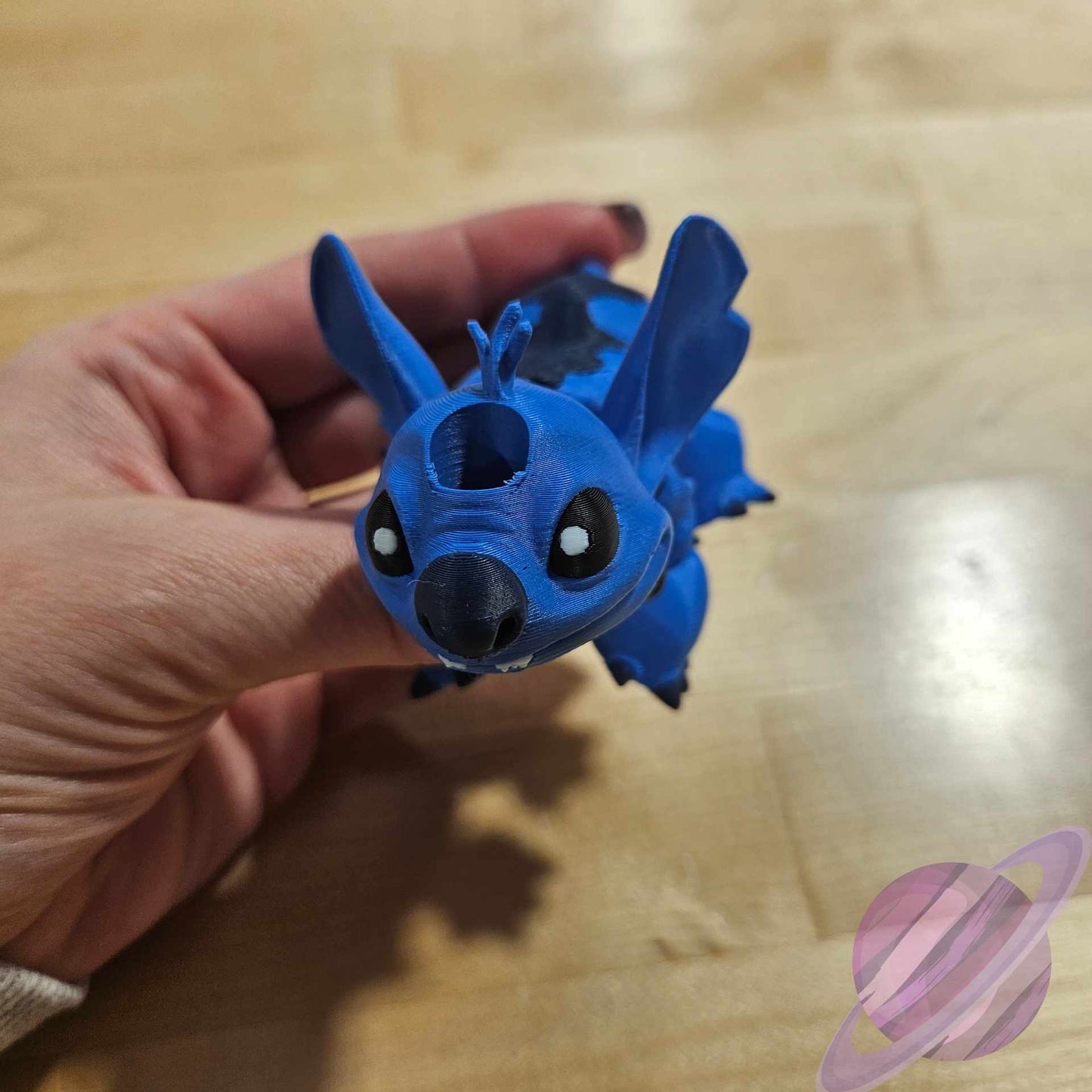 BLUE ALIEN-3D PRINTED STRAW BUDDY - Like A Duchess