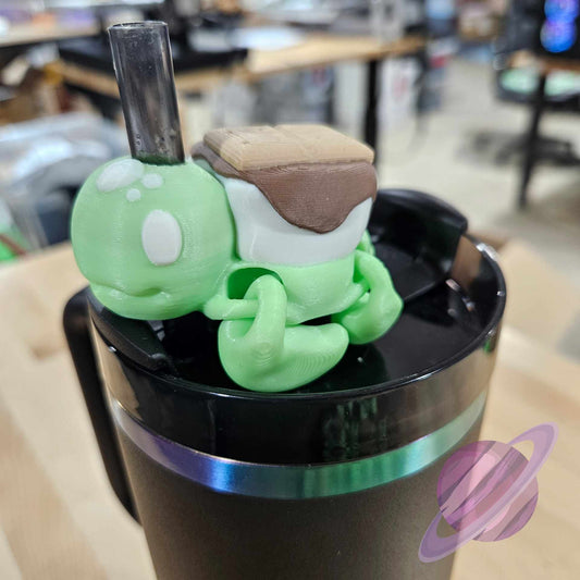 SMORE TURTLE-3D PRINTED STRAW BUDDY - Like A Duchess