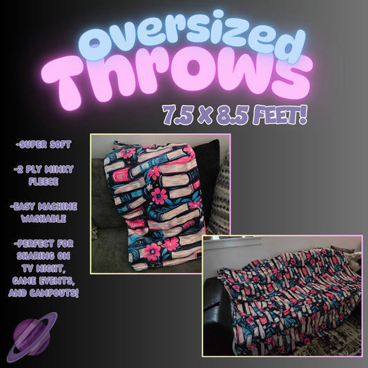 FALL FLORAL - OVERSIZED THROW BLANKET - Like A Duchess