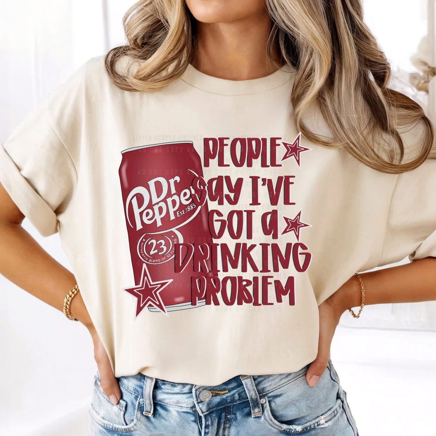 Drinkin Problem Dr P Tshirt - Like A Duchess