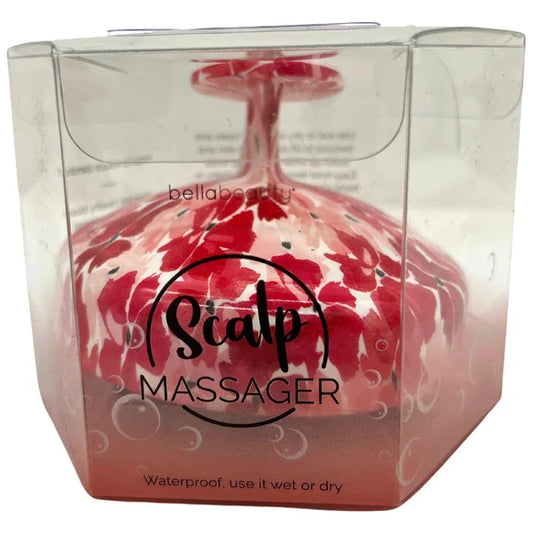 BellaBeauty Scalp Massager in Floral Print - Like A Duchess