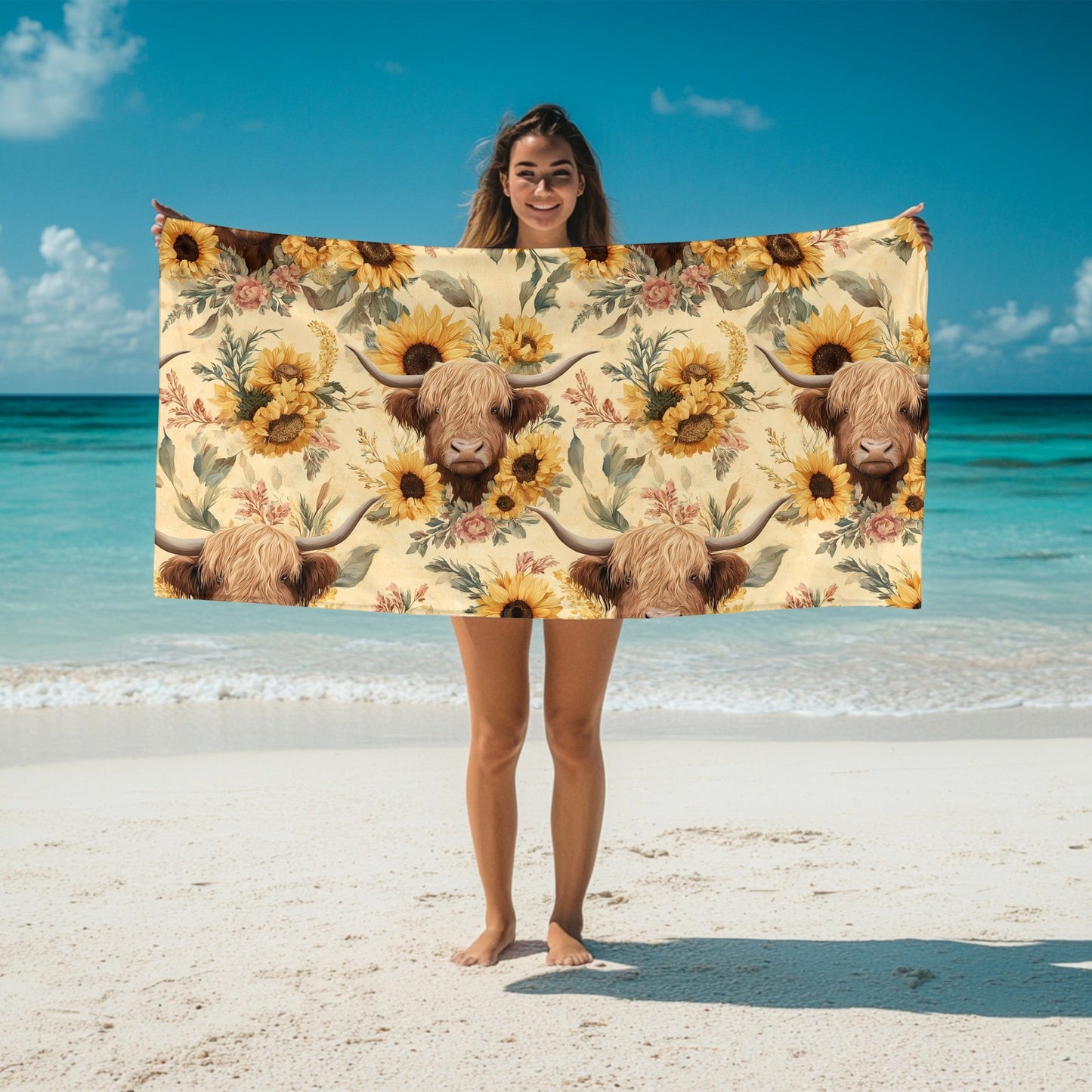 Highland Cow Pre Order Towel | Run Ends 5/21 | ETA 42 BD - Like A Duchess
