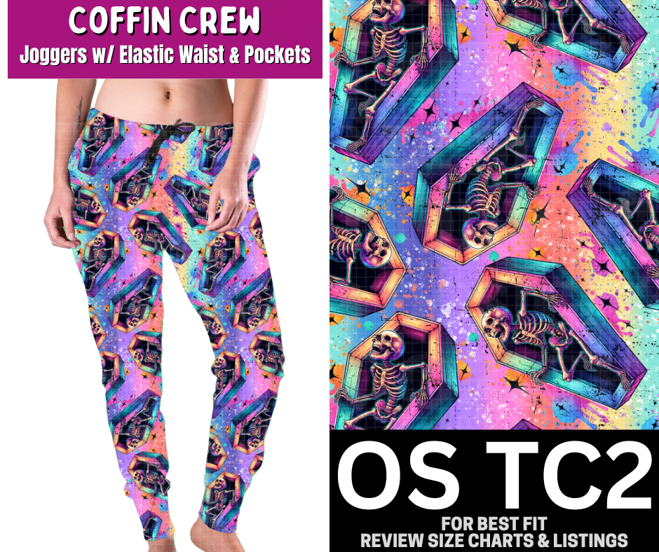 Coffin Crew Joggers - Like A Duchess