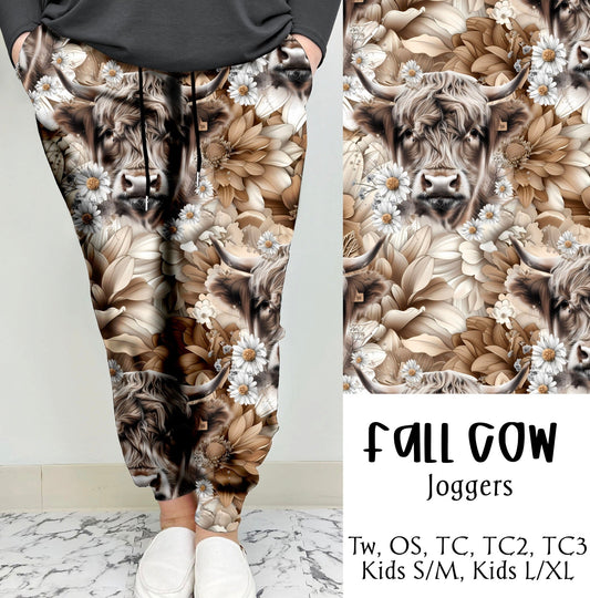 Fall Cow Leggings/Joggers | Run ends 6/30 | ETA 42 Days - Like A Duchess