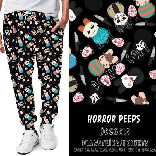 SPRING FLING-HORROR PEEPS- LEGGINGS/JOGGERS - Like A Duchess