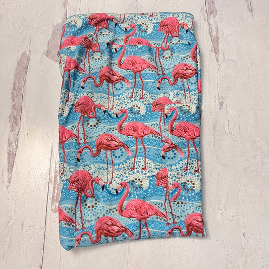 Flamingo Mosaic - Leggings with Pockets - Like A Duchess