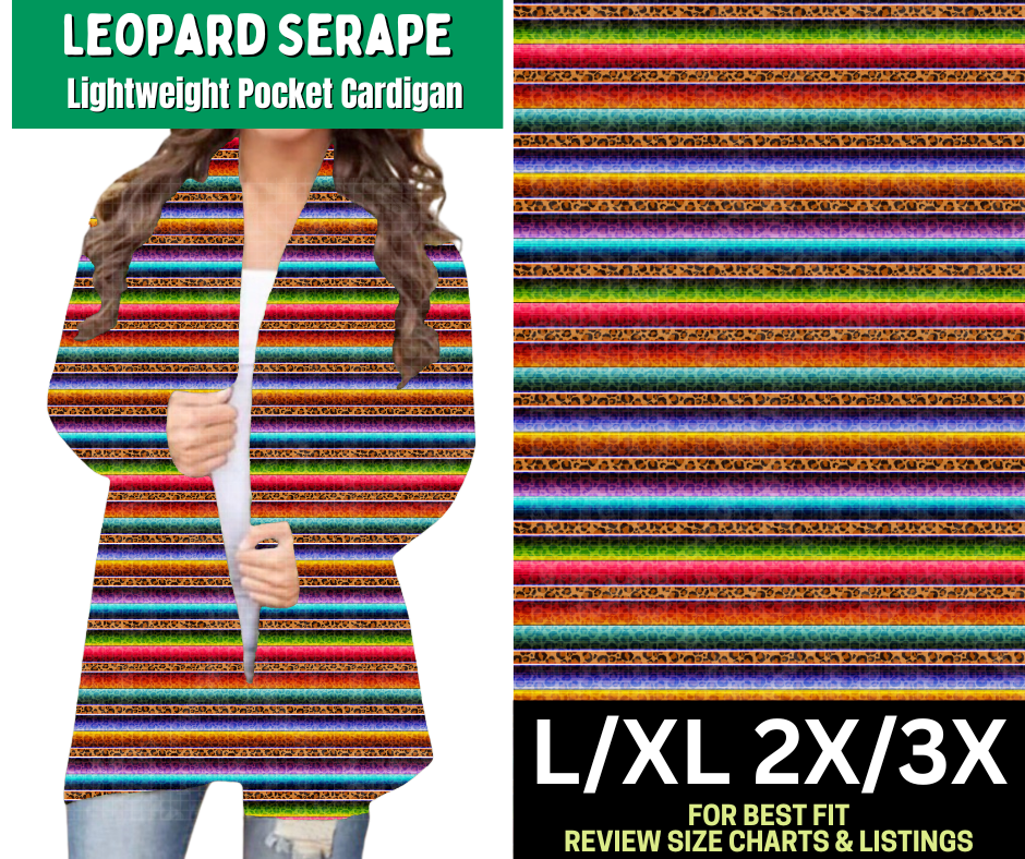 Leopard Serape Pocket Cardigan - Like A Duchess