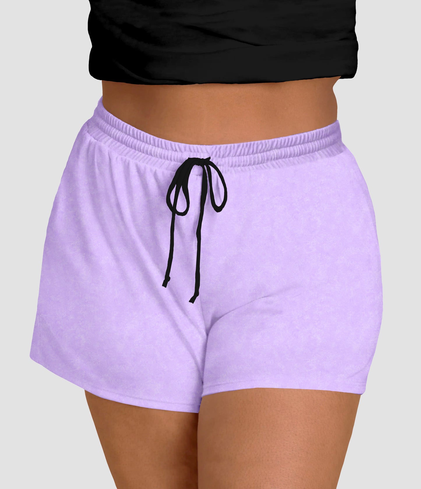 RTS - Lilac Jogger Shorts - Like A Duchess