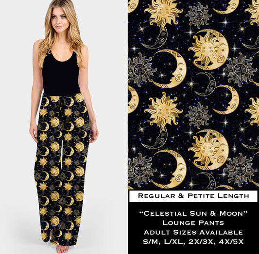 Celestial Sun & Moon Lounge Pants - Like A Duchess