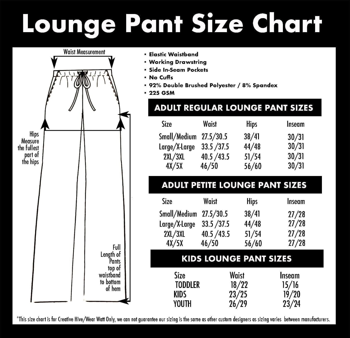 Black & Gray Camo - Lounge Pants - Like A Duchess