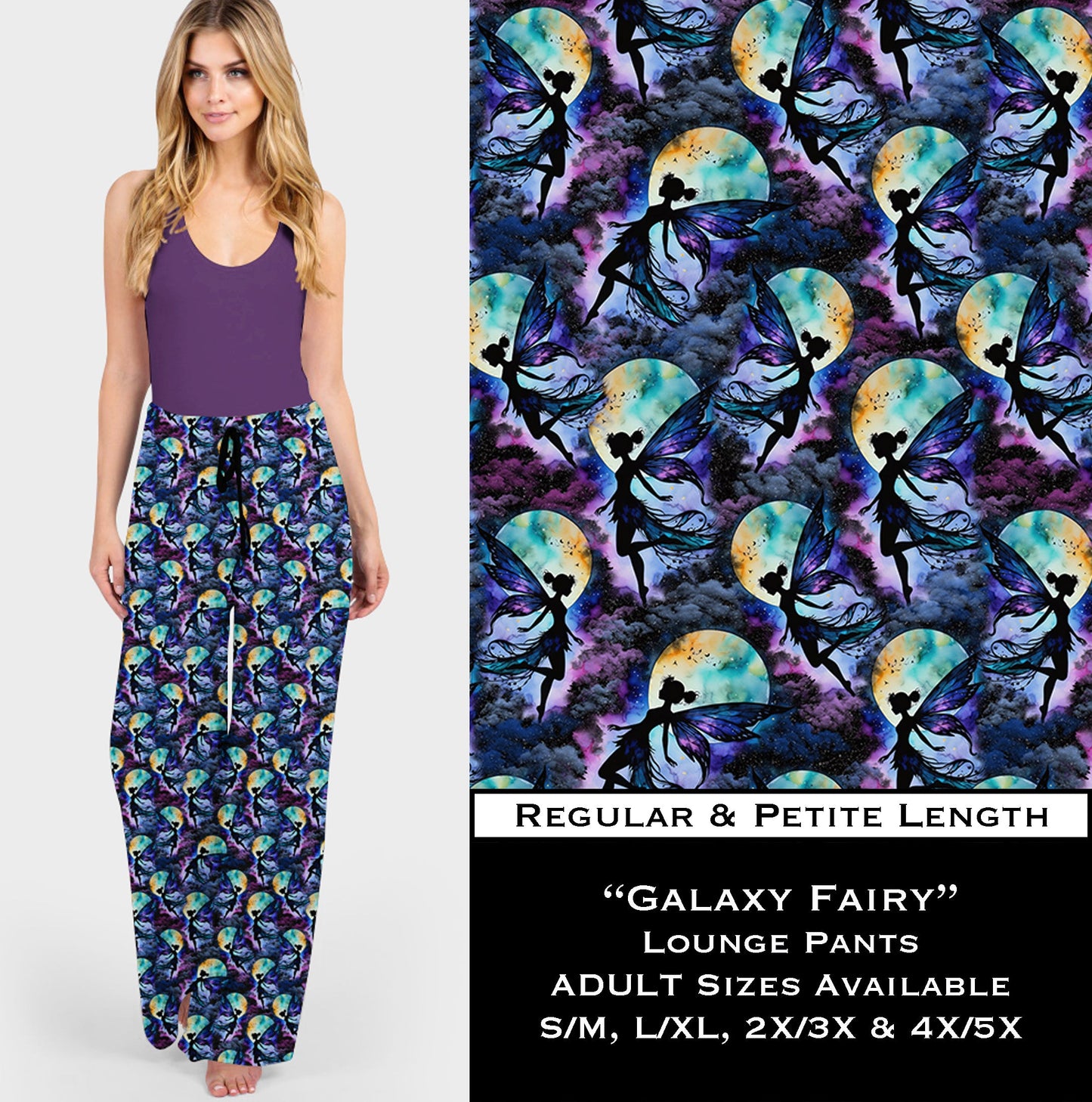 Galaxy Fairy Lounge Pants - Like A Duchess