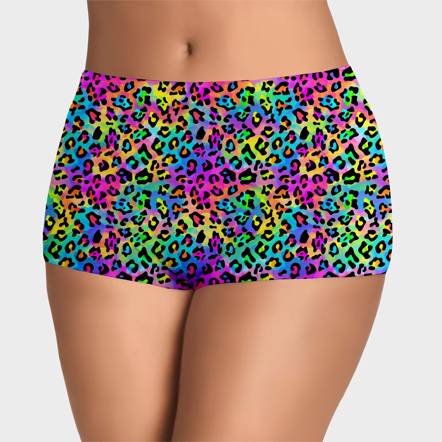 RTS - Rainbow Leopard Boyshorts - Like A Duchess