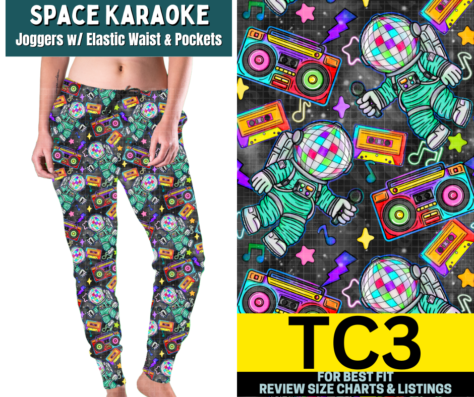 Space Karaoke Joggers - Like A Duchess