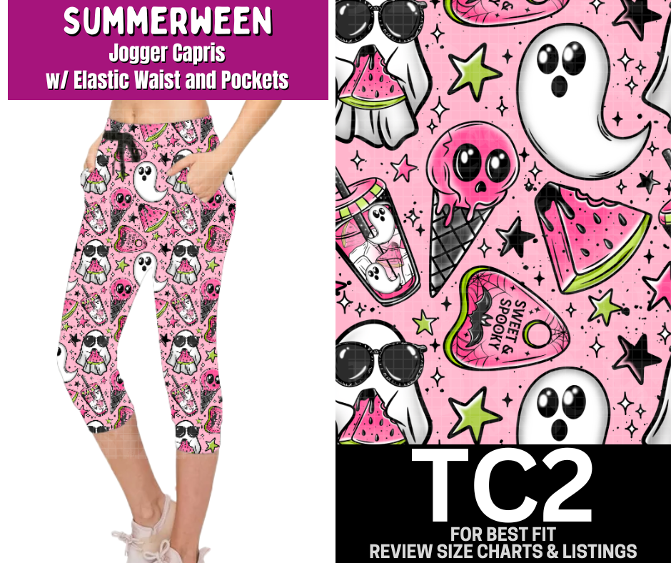 Summerween Jogger Capri - Like A Duchess
