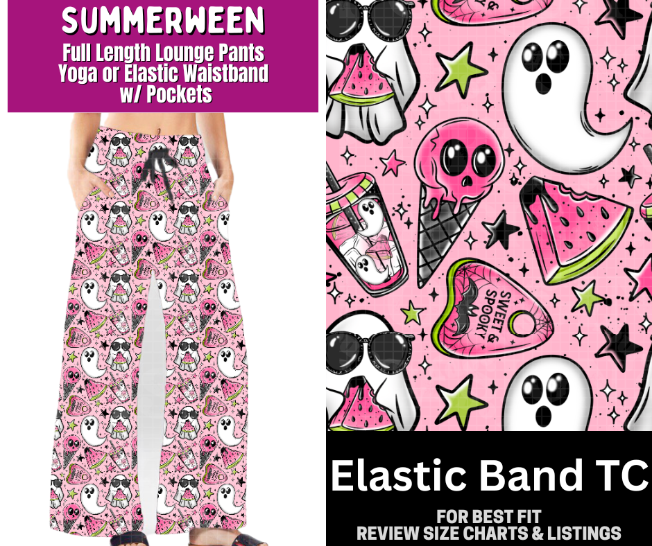 Summerween Full Length Lounge Pants - Like A Duchess