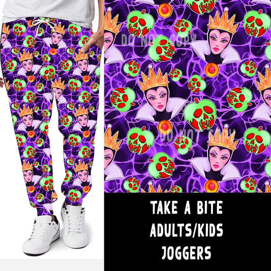 VILLAIN VIP RUN-TAKE A BITE LEGGINGS/CAPRI/JOGGERS - Like A Duchess