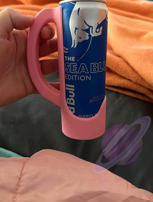 3D PRINTED ENERGY DRINK CUP HOLDER WITH HANDLE