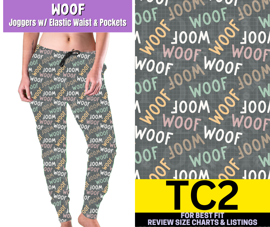 Woof Joggers - Like A Duchess