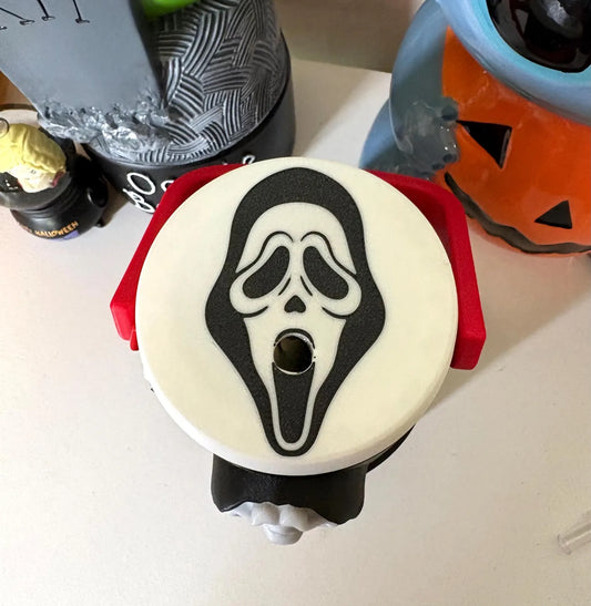 GHOST F POP OUT -3D PRINTED CUSTOM 12 OUNCE CAN HOLDERS