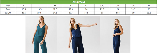 LC RUN- NAVY LOUNGE TANK - Like A Duchess