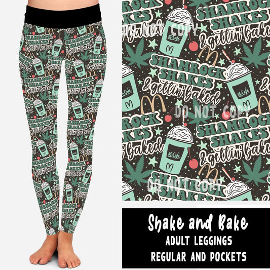 SPRING BASH RUN-SHAKE AND BAKE LEGGINGS/JOGGERS - Like A Duchess
