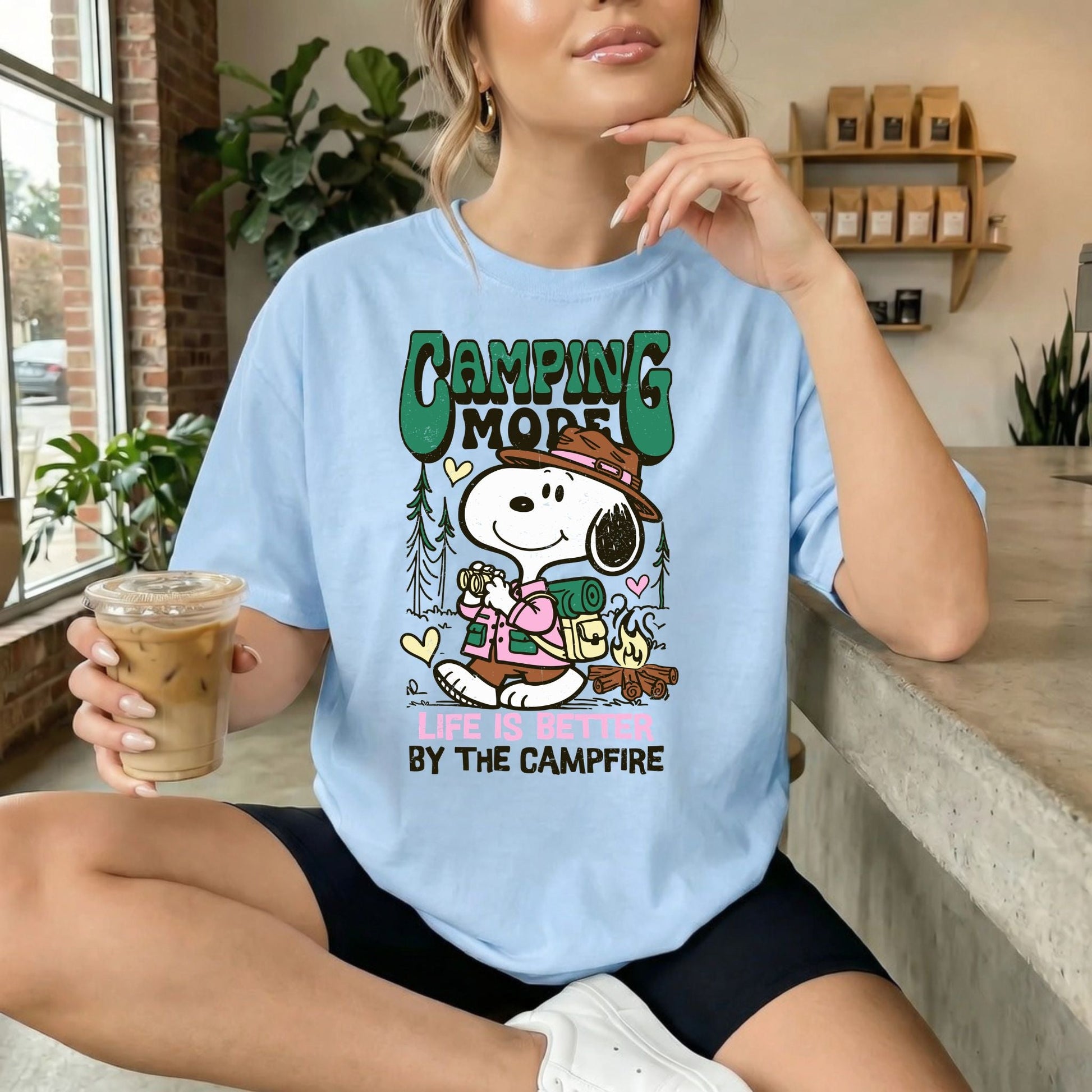 Camping Mode Tshirt - Like A Duchess