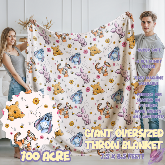 100 ACRE- OVERSIZED THROW BLANKET