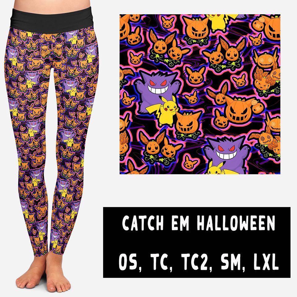 CATCH EM HALLOWEEN LEGGINGS/JOGGERS - Like A Duchess