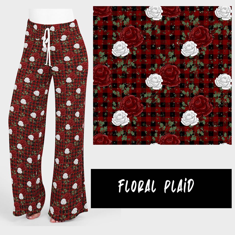 FLORAL PLAID LOUNGER - Like A Duchess