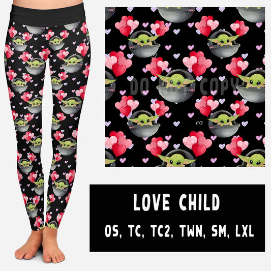 VDAY BATCH- LOVE CHILD LEGGINGS AND JOGGERS - Like A Duchess