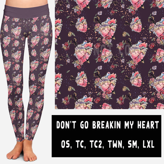 VDAY BATCH-DON'T GO BREAKIN MY HEART LEGGINGS AND JOGGERS - Like A Duchess