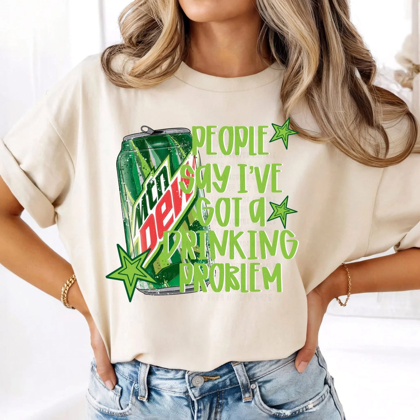 Drinkin Problem Mtn Dew Tshirt - Like A Duchess