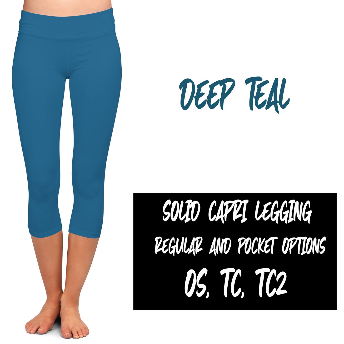 SOLID POCKET CAPRI (VARIETY OF COLORS) - Like A Duchess