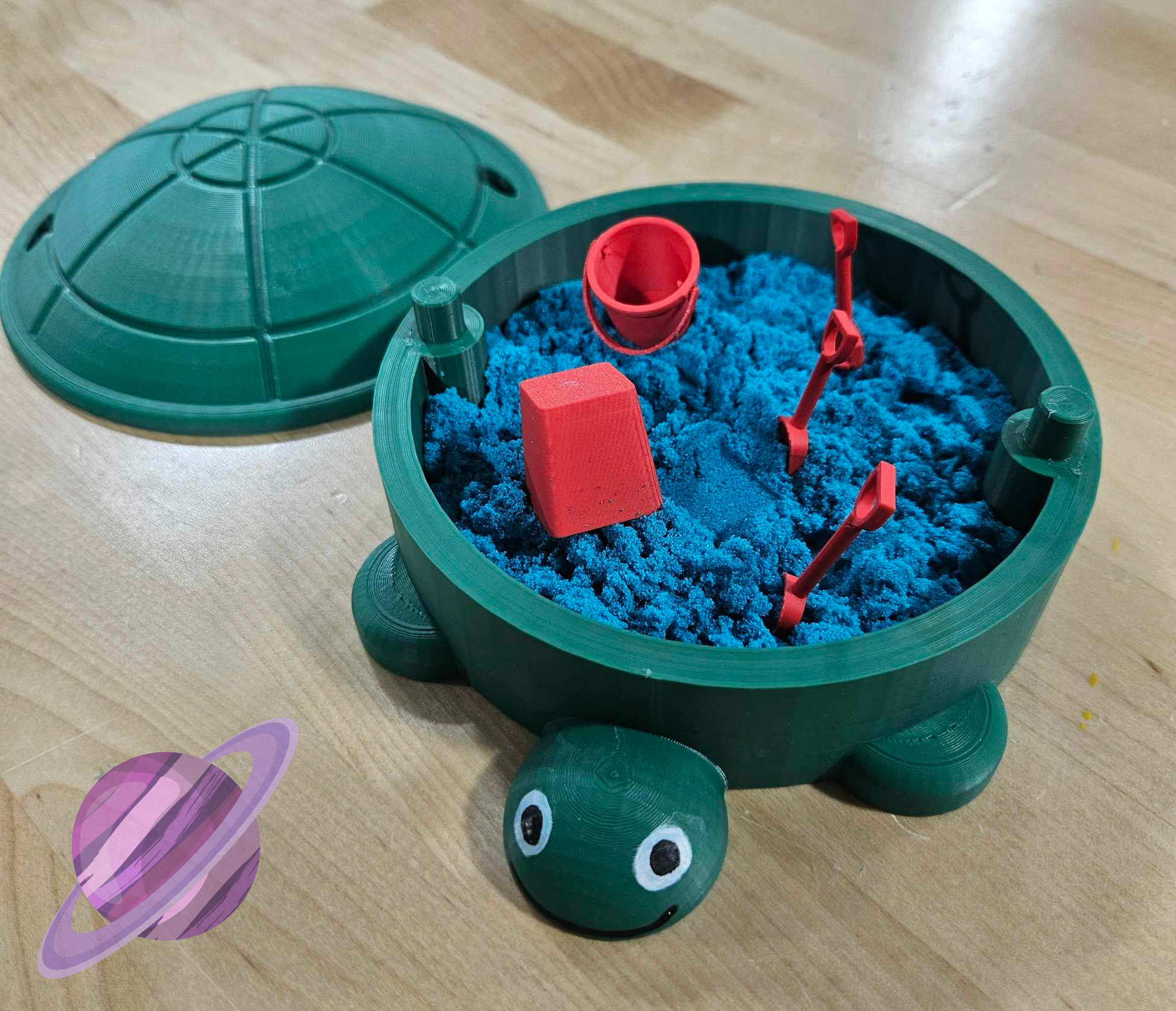 TURTLE SANDBOX ZEN GARDEN-3D PRINTED - Like A Duchess