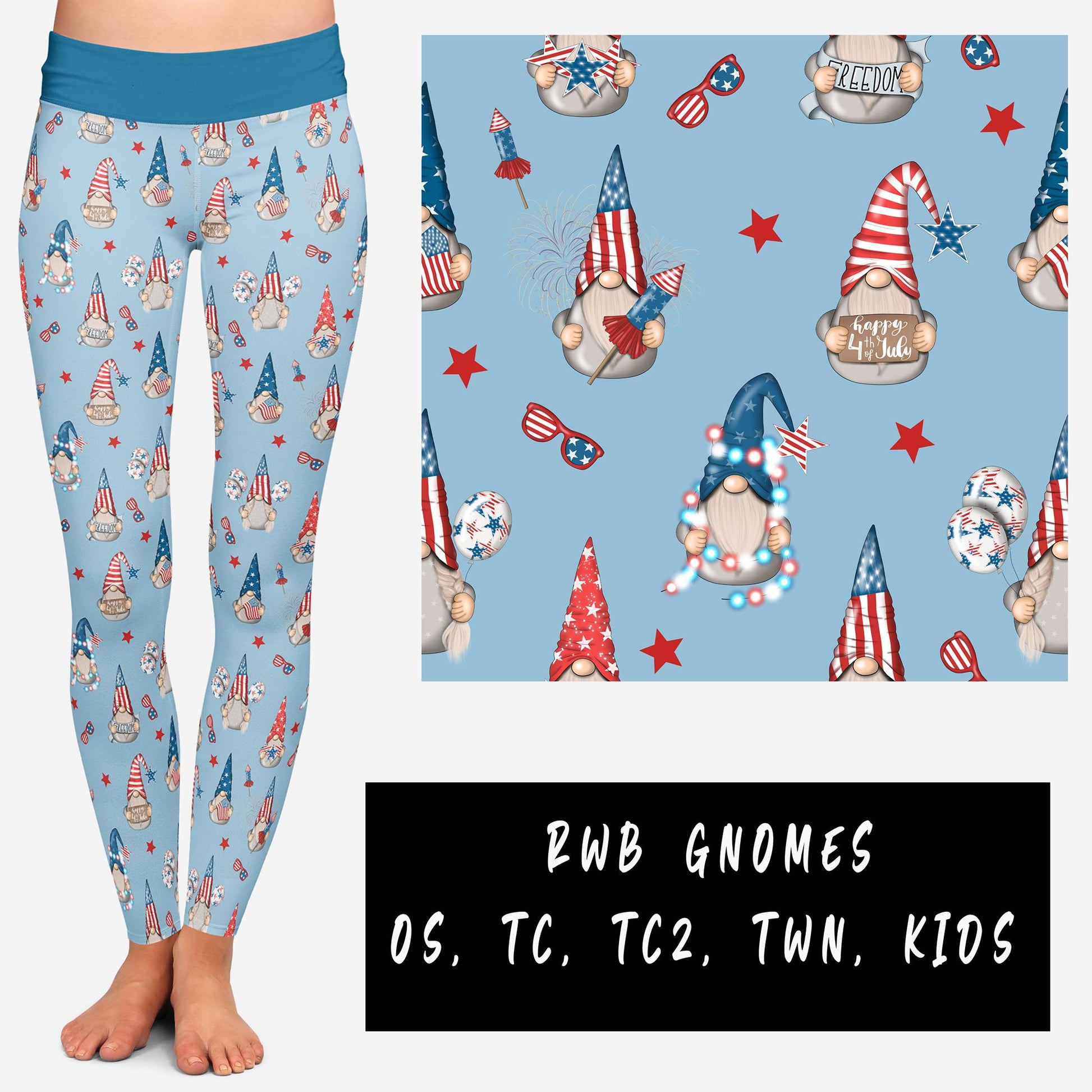 PATRIOTIC RUN-RWB GNOMES - Like A Duchess