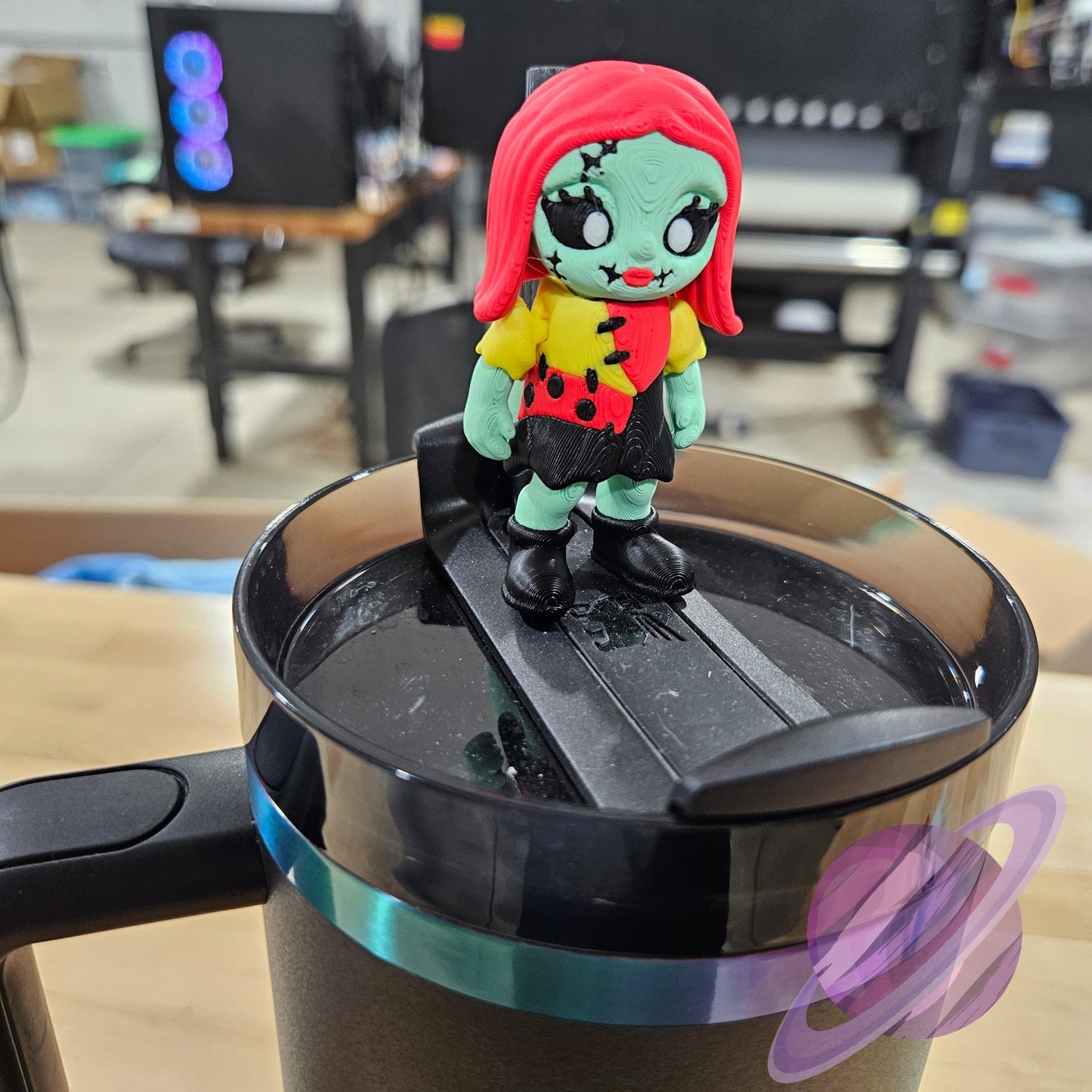 NIGHTMARE PATCH GIRL-3D PRINTED STRAW BUDDY - Like A Duchess
