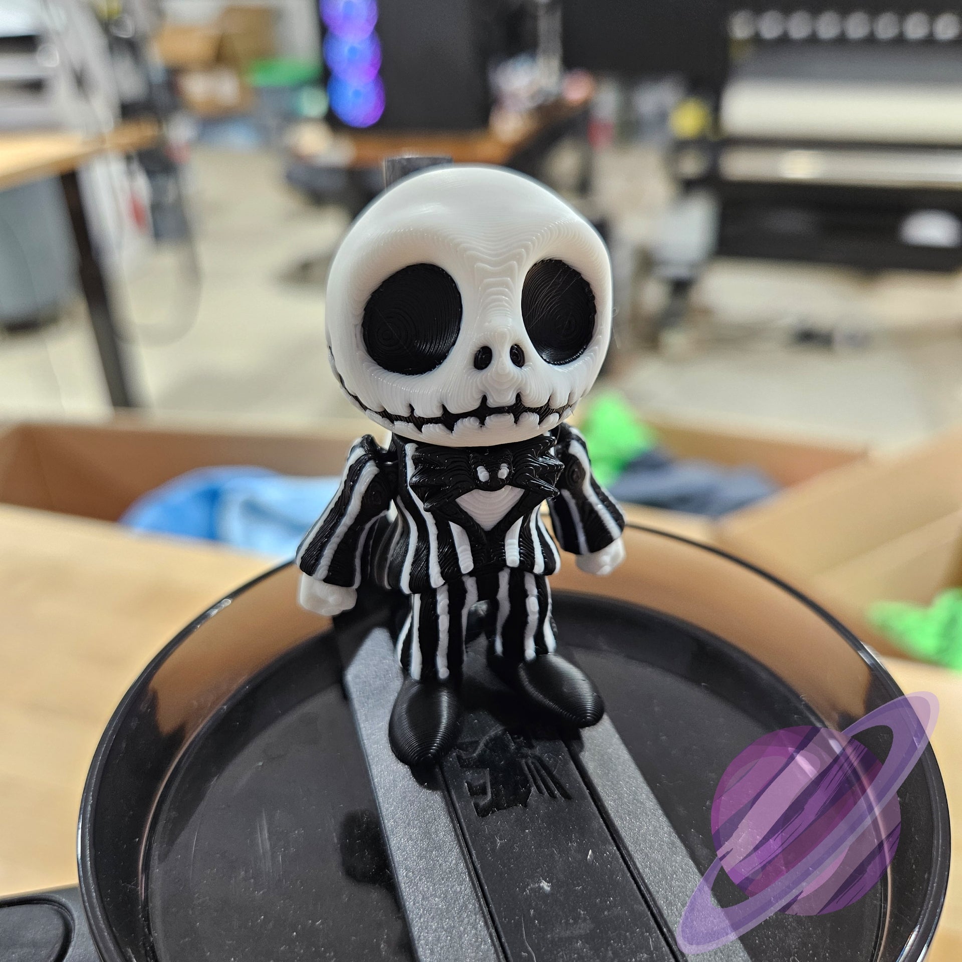 NIGHTMARE SKELETON-3D PRINTED STRAW BUDDY - Like A Duchess