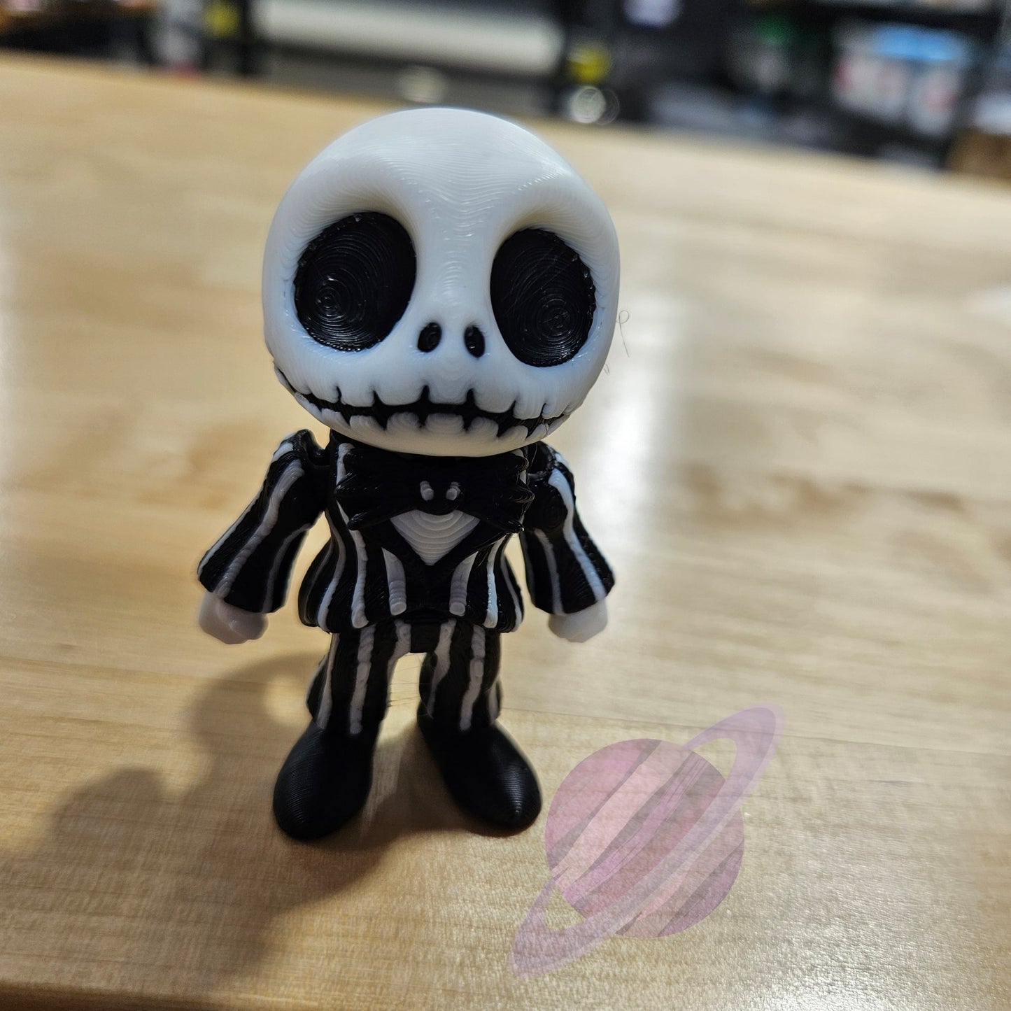 NIGHTMARE SKELETON-3D PRINTED STRAW BUDDY - Like A Duchess