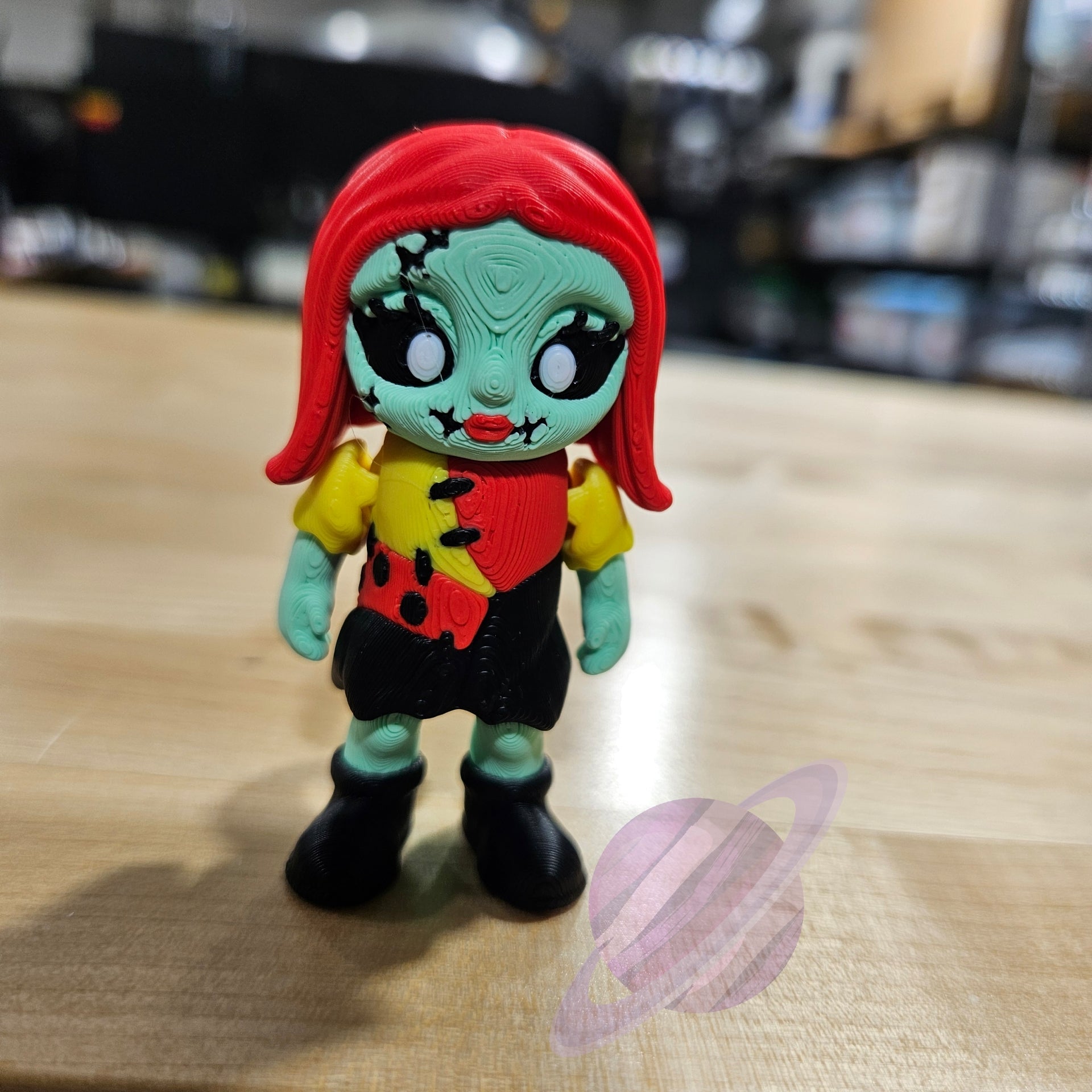 NIGHTMARE PATCH GIRL-3D PRINTED STRAW BUDDY - Like A Duchess