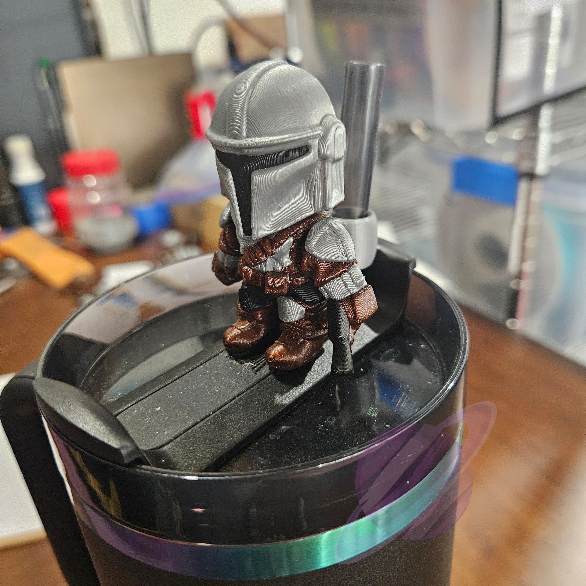 MANDO-3D PRINTED STRAW BUDDY - Like A Duchess