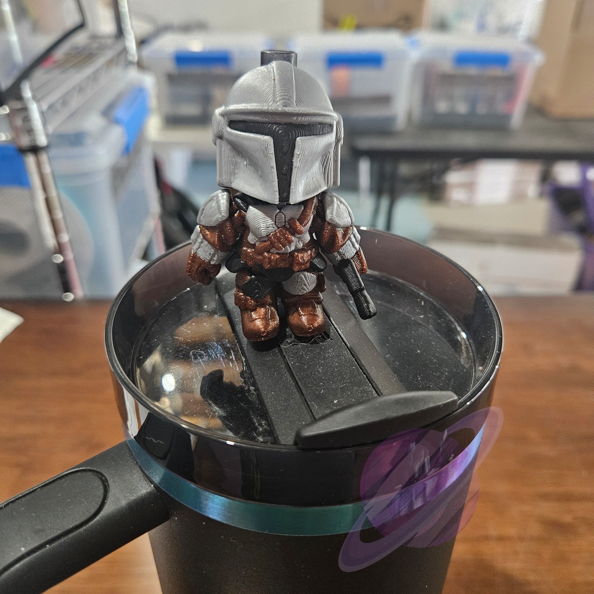 MANDO-3D PRINTED STRAW BUDDY - Like A Duchess