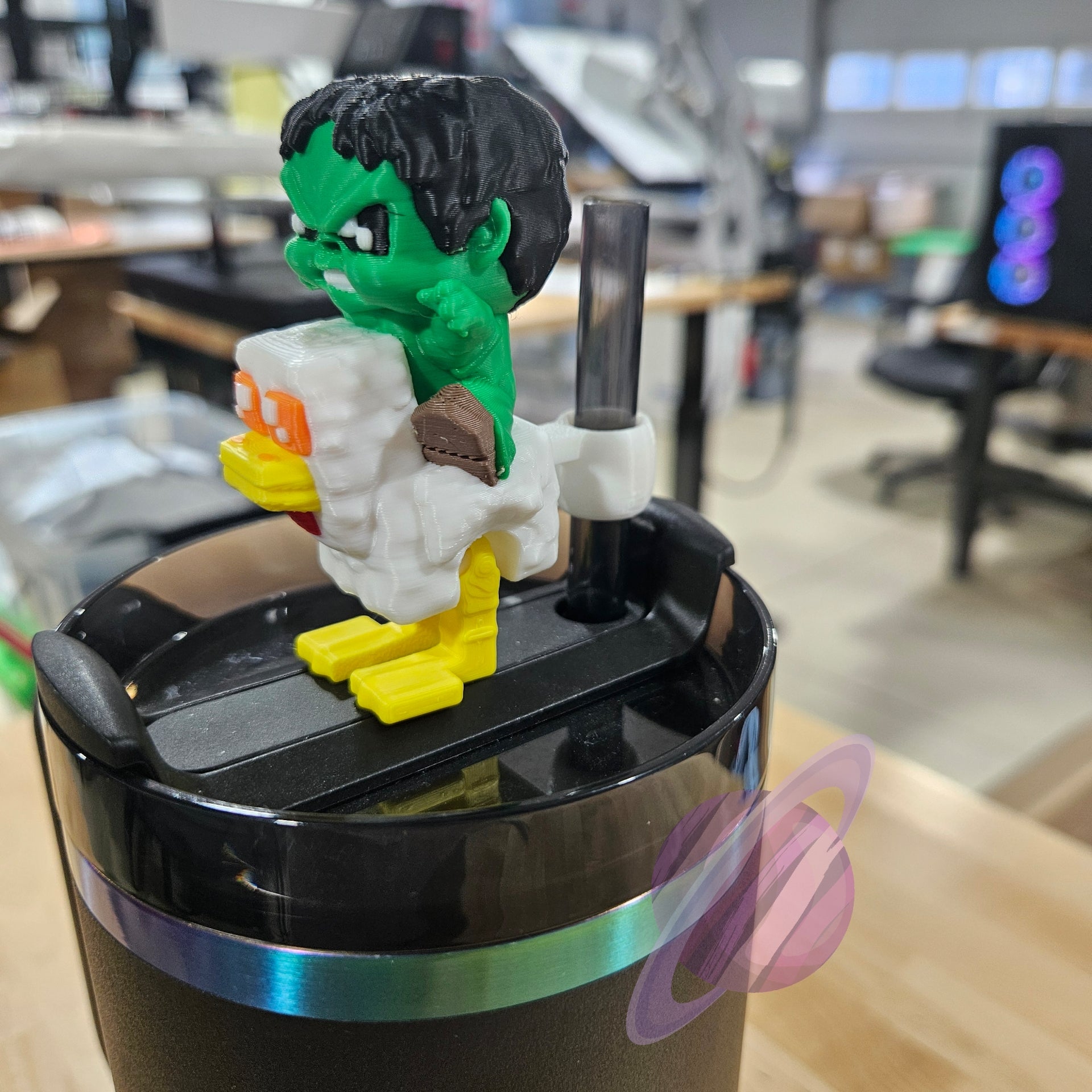 CHICKEN JOCK-3D PRINTED STRAW BUDDY - Like A Duchess