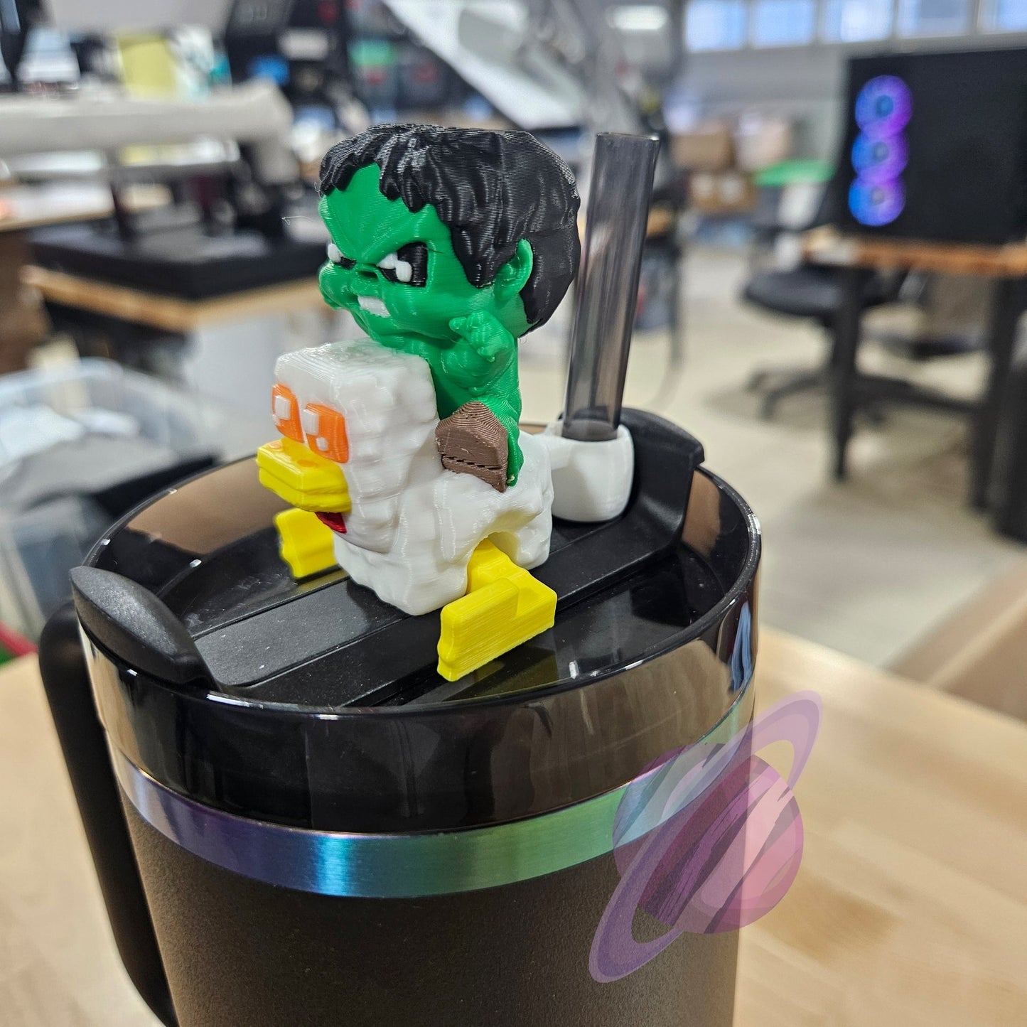 CHICKEN JOCK-3D PRINTED STRAW BUDDY - Like A Duchess