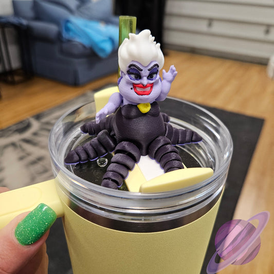 SEA WITCH 3D PRINTED STRAW BUDDY