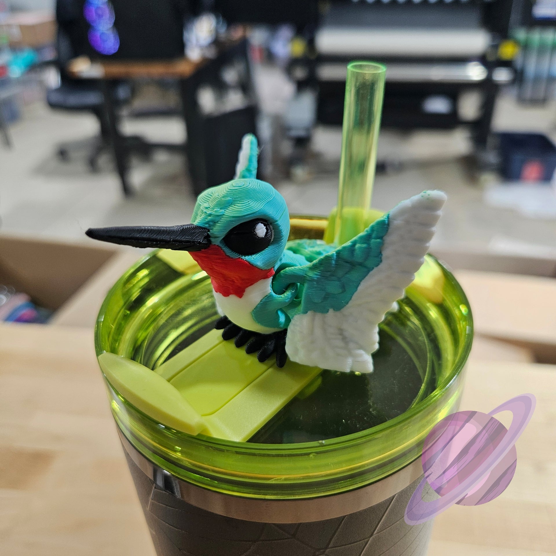 HUMMINGBIRD-3D PRINTED STRAW BUDDY - Like A Duchess