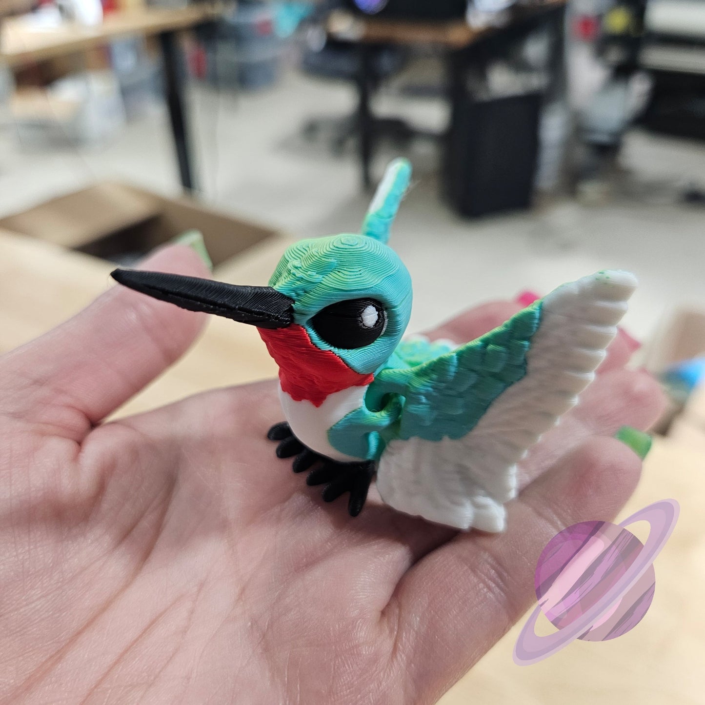 HUMMINGBIRD-3D PRINTED STRAW BUDDY - Like A Duchess